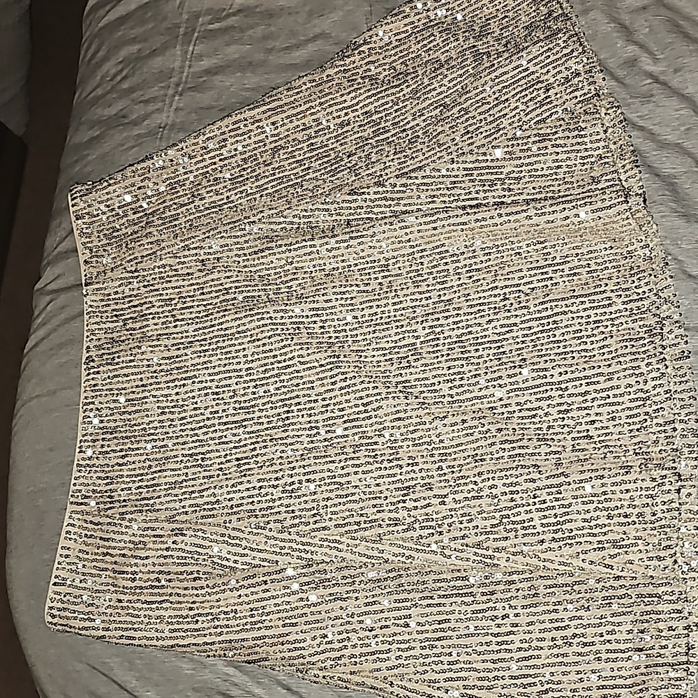 Loft Sequin mini skirt